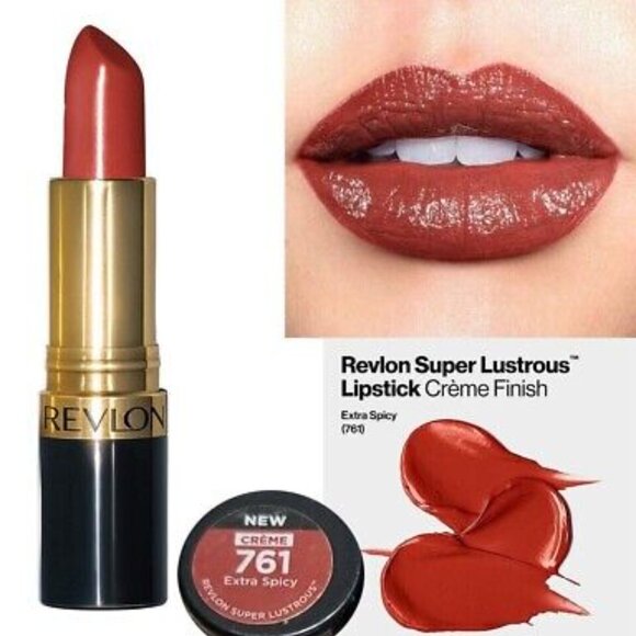 Revlon Super Lustrous Lipstick #761 Extra Spicy - Picture 3 of 4
